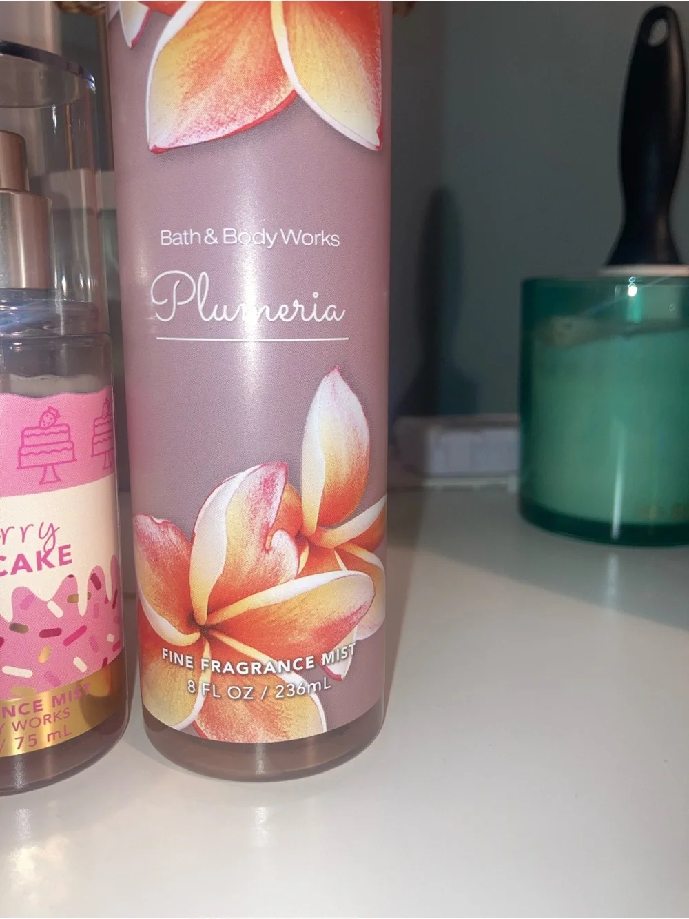 Bath & Body Works Plumeria & Strawberry Pound Cake Body Mists